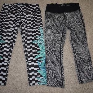 Lot of 2 Workout Capris